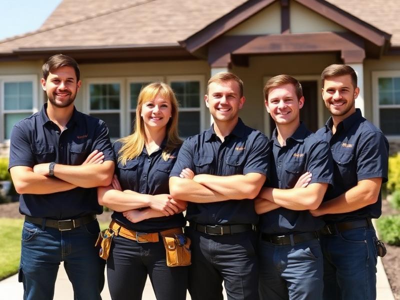 Hammer Line Roofing crew